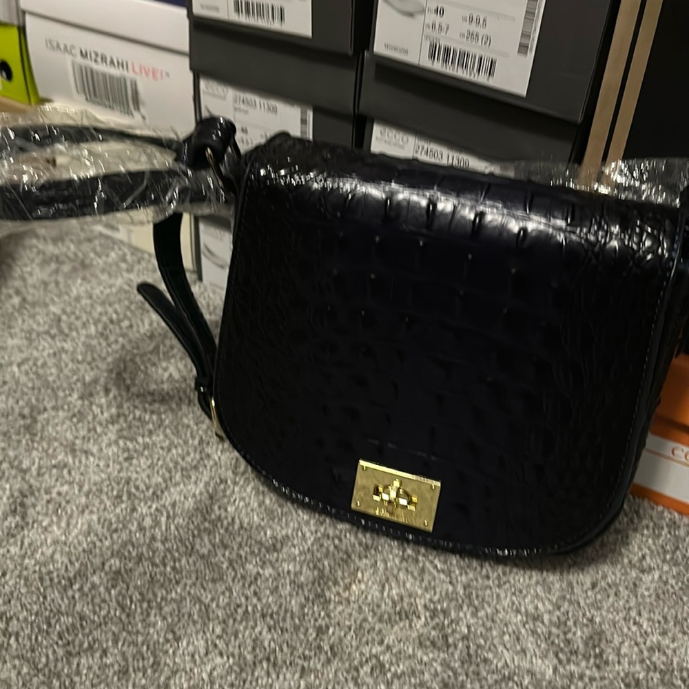 Inspired Faux Leather Crossbody